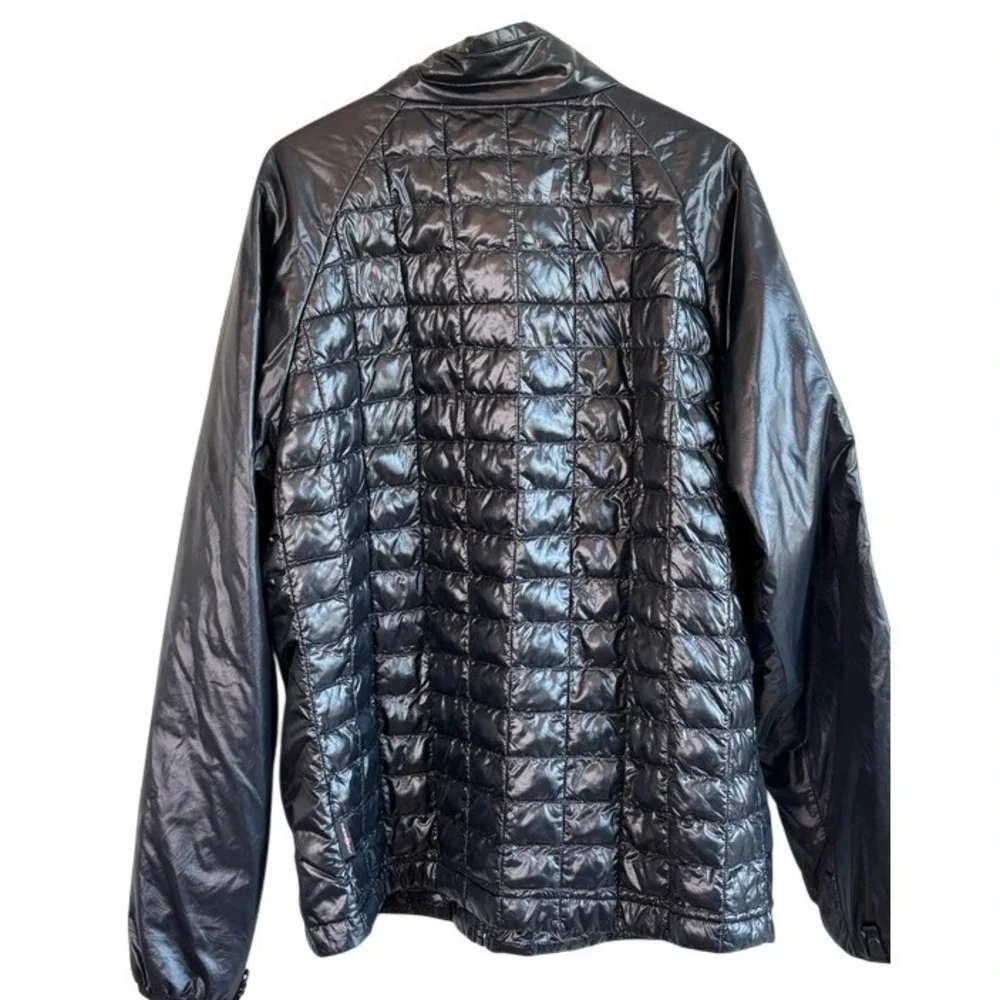 The North Face Thermoball Puffer Jacket Black Mens‎ Large Quilted Full Zip
